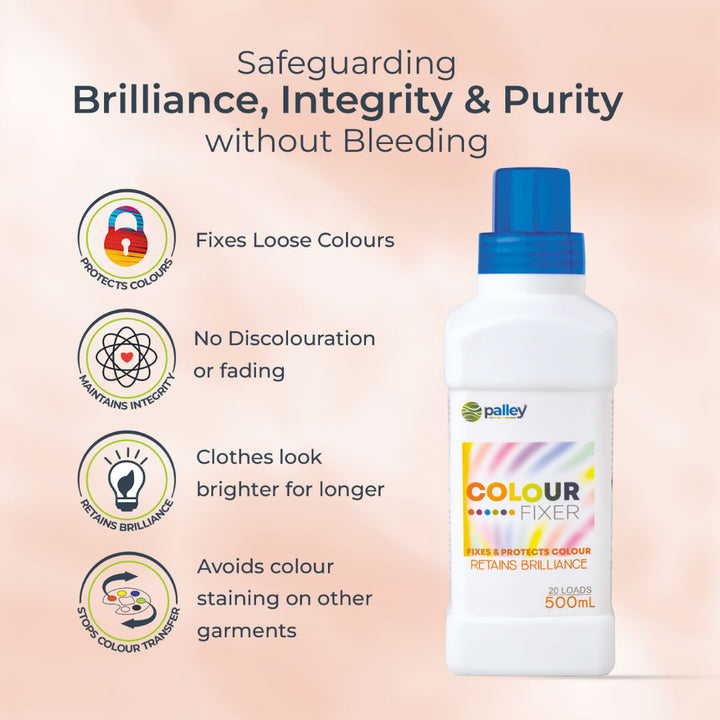 Color Fixer Organic Colour Fixer for Clothes | Fixes Coloured Clothes | Palley